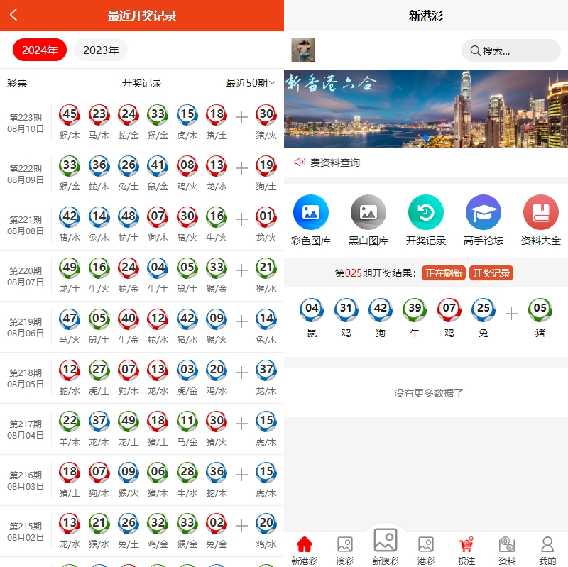 uniapp版仿49图库源码/港彩澳彩开奖系统/开奖图库资料论坛